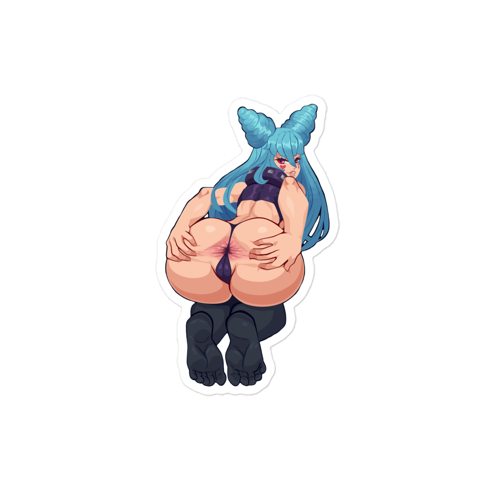 Canolapi (sticker) EcchiGrill, Anime woman with big feet  and huge ass #hentai #stickerhentai