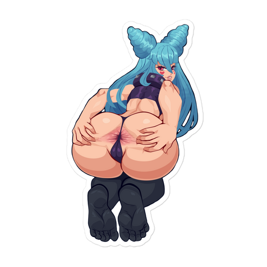 Canolapi (sticker) EcchiGrill, Anime woman with big feet and huge ass  #hentai #stickerhentai 